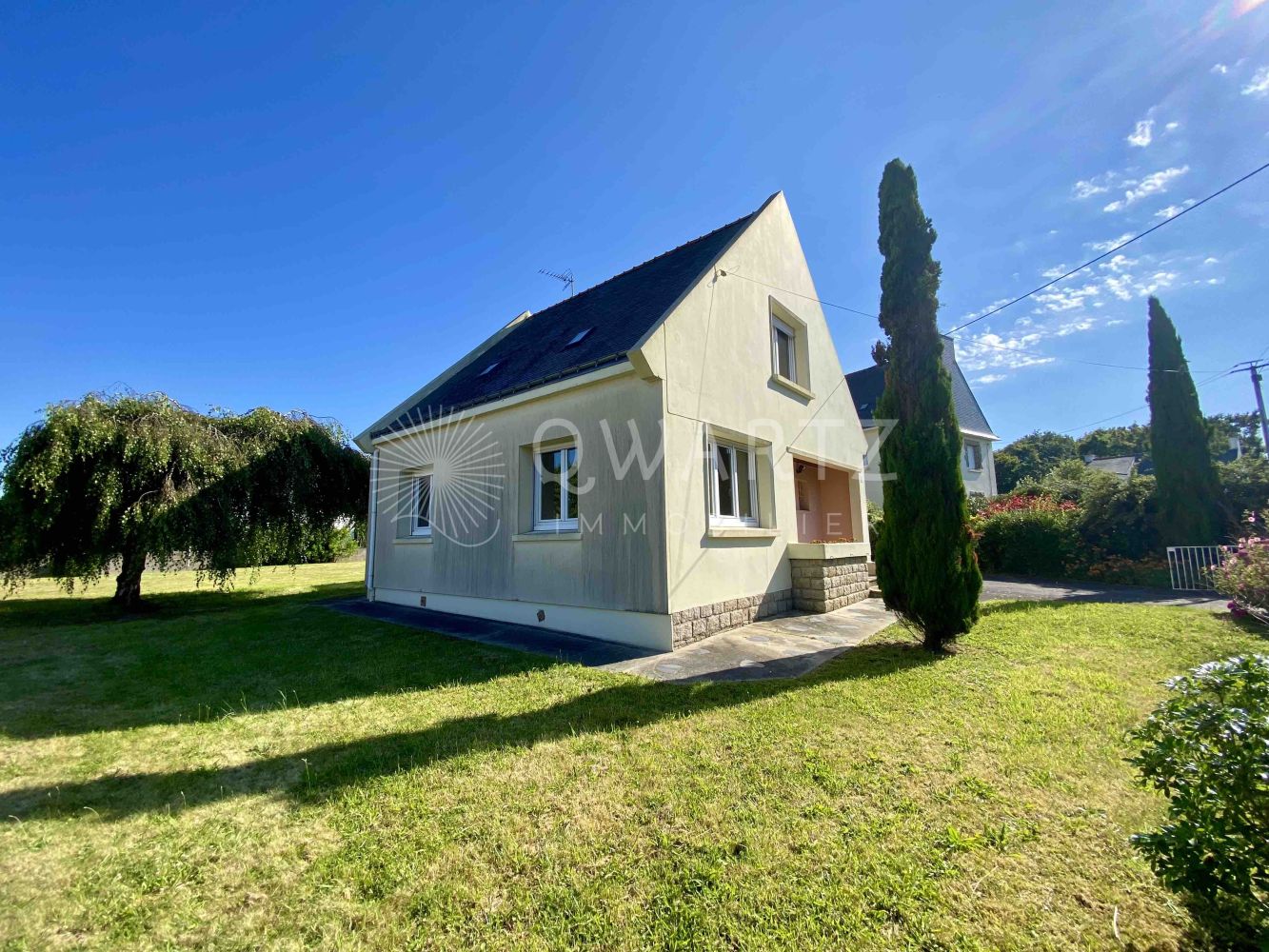 Maison à vendre Lanester sur beau jardin